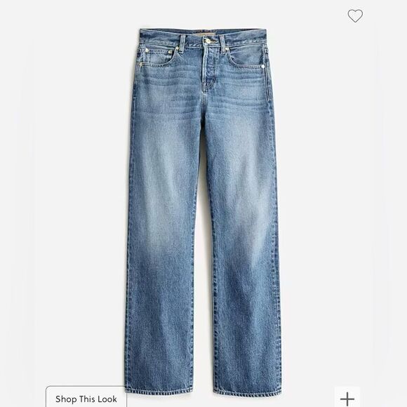 J.Crew Point Sur loose straight jean in Ludlow wash - Picture 3 of 7